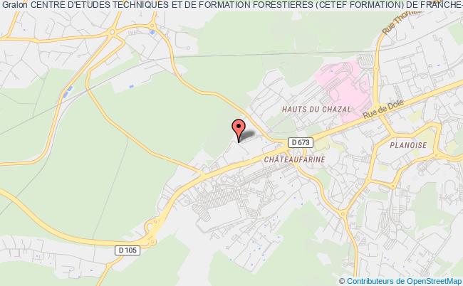 CENTRE D'ETUDES TECHNIQUES ET DE FORMATION FORESTIERES (CETEF FORMATION) DE FRANCHE-COMTE