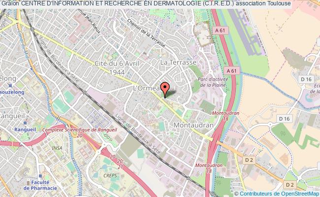 plan association Centre D'information Et Recherche En Dermatologie (c.i.r.e.d.) Toulouse