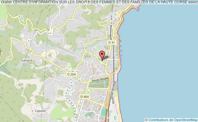 CENTRE D'INFORMATION SUR LES DROITS DES FEMMES ET DES FAMILLES DE LA HAUTE CORSE