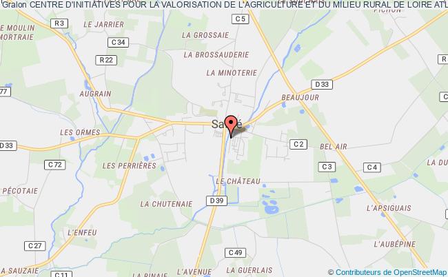 plan association Centre D'initiatives Pour La Valorisation De L'agriculture Et Du Milieu Rural De Loire Atlantique Saffré