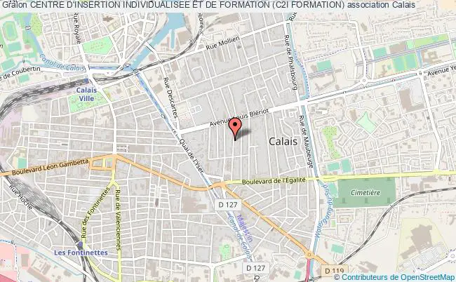 plan association Centre D'insertion Individualisee Et De Formation (c2i Formation) Calais