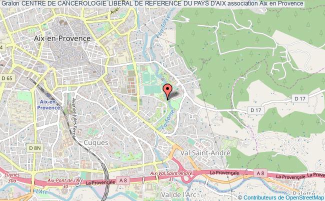 plan association Centre De Cancerologie Liberal De Reference Du Pays D'aix Aix-en-Provence