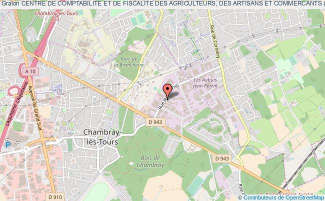 plan association Centre De Comptabilite Et De Fiscalite Des Agriculteurs, Des Artisans Et Commercants (cecofiac) Chambray-lès-Tours