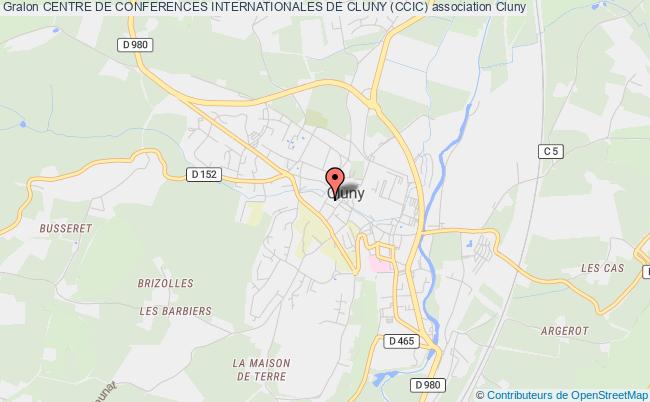 plan association Centre De Conferences Internationales De Cluny (ccic) Cluny