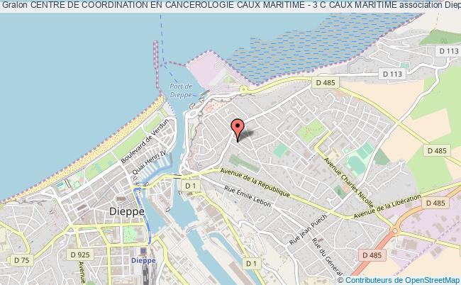 plan association Centre De Coordination En Cancerologie Caux Maritime - 3 C Caux Maritime Dieppe