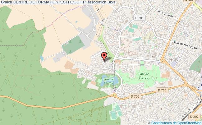 plan association Centre De Formation "esthe'coiff" Blois