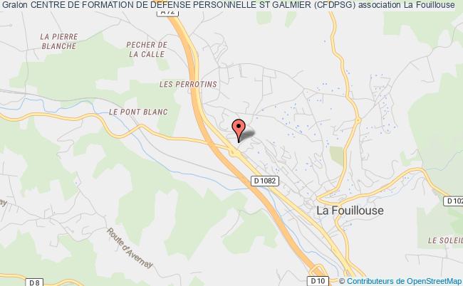 plan association Centre De Formation De Defense Personnelle St Galmier (cfdpsg) La Fouillouse