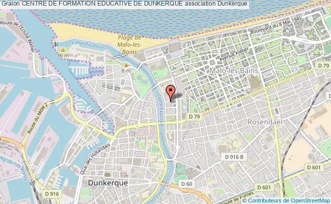 plan association Centre De Formation Educative De Dunkerque Dunkerque