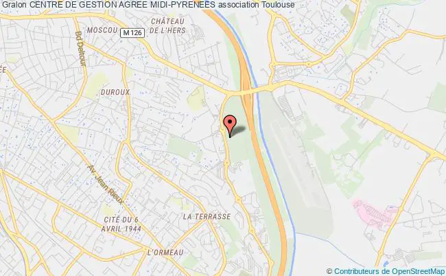 plan association Centre De Gestion Agree Midi-pyrenees Toulouse
