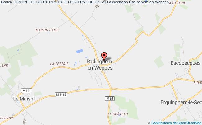 plan association Centre De Gestion Agree Nord Pas De Calais Radinghem-en-Weppes