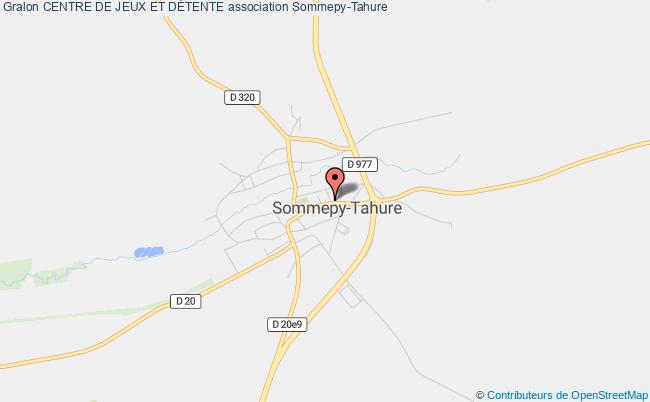 plan association Centre De Jeux Et DÉtente Sommepy-Tahure