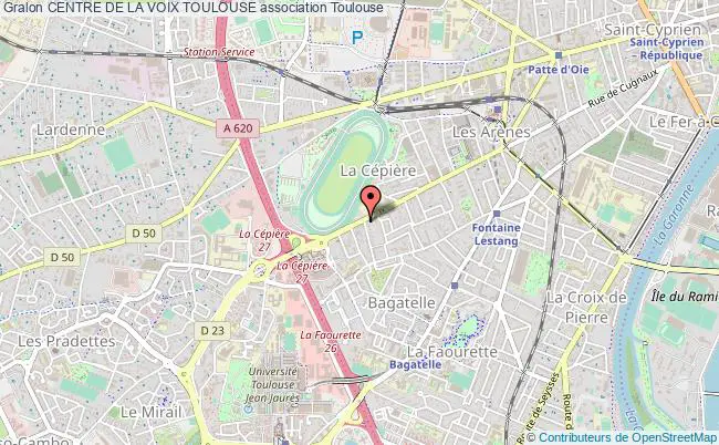 plan association Centre De La Voix Toulouse Toulouse