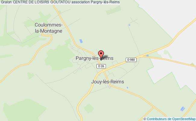 plan association Centre De Loisirs Goutatou Pargny-lès-Reims
