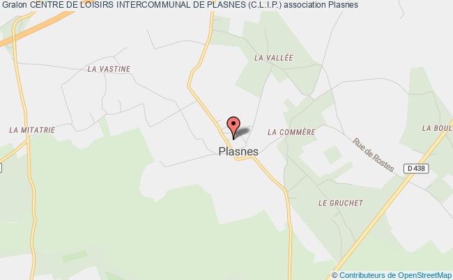 plan association Centre De Loisirs Intercommunal De Plasnes (c.l.i.p.) Plasnes
