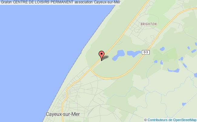 plan association Centre De Loisirs Permanent Cayeux-sur-Mer