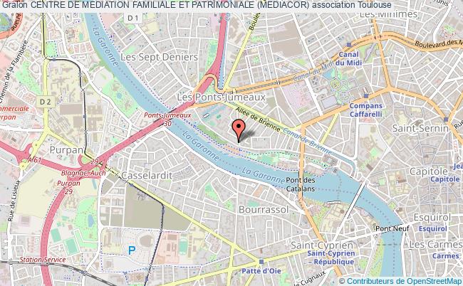 plan association Centre De Mediation Familiale Et Patrimoniale (mediacor) Toulouse
