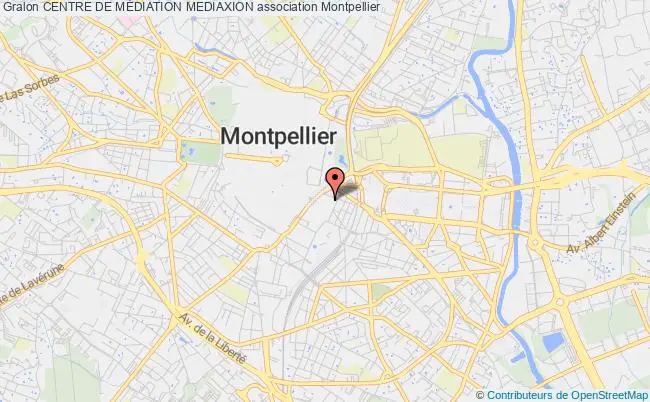 plan association Centre De MÉdiation Mediaxion Montpellier
