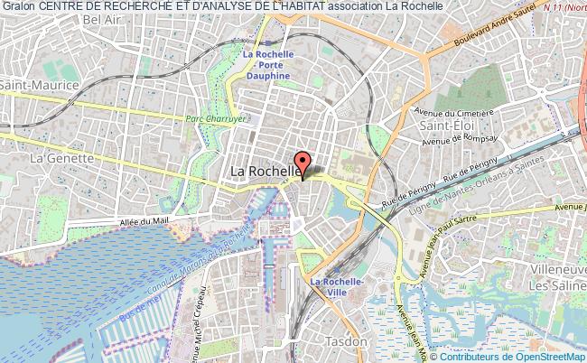 plan association Centre De Recherche Et D'analyse De L'habitat La    Rochelle