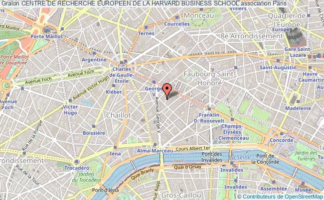 plan association Centre De Recherche Europeen De La Harvard Business School Paris