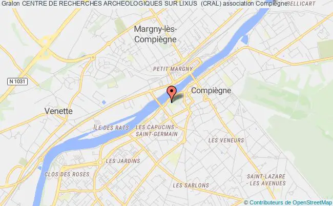 plan association Centre De Recherches Archeologiques Sur Lixus  (cral) Compiègne
