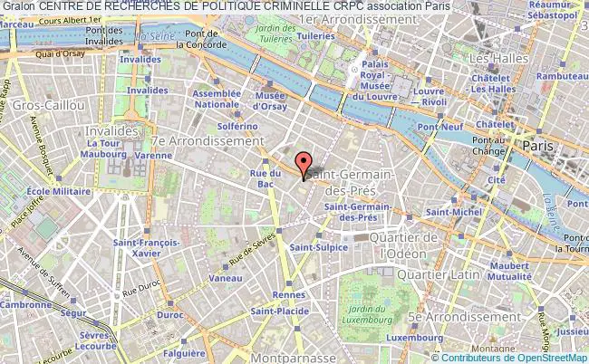 plan association Centre De Recherches De Politique Criminelle Crpc Paris