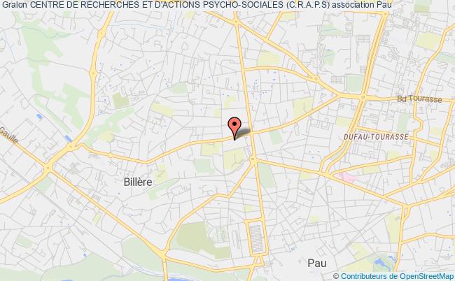 plan association Centre De Recherches Et D'actions Psycho-sociales (c.r.a.p.s) Pau