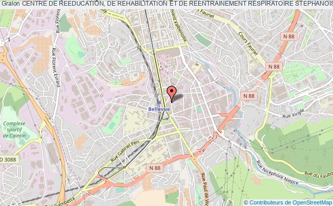 plan association Centre De Reeducation, De Rehabilitation Et De Reentrainement Respiratoire Stephanois (c4rs) Saint-Étienne