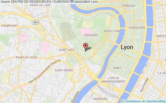 plan association Centre De Ressources / Eurodoc 69 Lyon