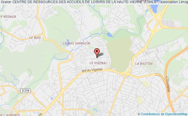 CENTRE DE RESSOURCES DES ACCUEILS DE LOISIRS DE LA HAUTE-VIENNE (CRAL87)