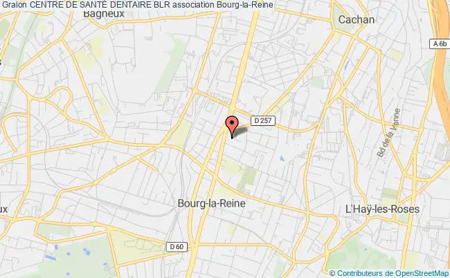 plan association Centre De SantÉ Dentaire Blr Bourg-la-Reine