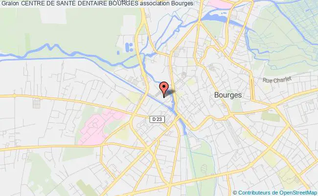 plan association Centre De SantÉ Dentaire Bourges Bourges
