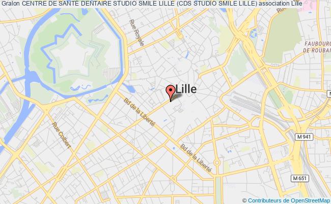 plan association Centre De SantÉ Dentaire Studio Smile Lille (cds Studio Smile Lille) Lille