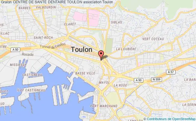 plan association Centre De SantÉ Dentaire Toulon Toulon