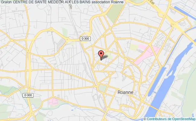 plan association Centre De Sante Medeor Aix Les Bains Roanne