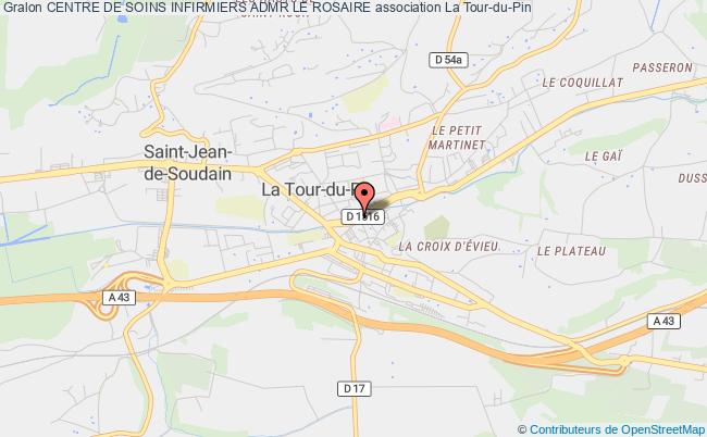 plan association Centre De Soins Infirmiers Admr Le Rosaire La    Tour-du-Pin