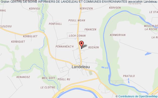 plan association Centre De Soins Infirmiers De Landeleau Et Communes Environnantes Landeleau