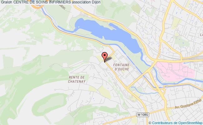 plan association Centre De Soins Infirmiers Dijon