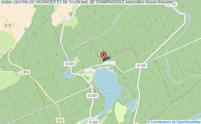 plan association Centre De Vacances Et De Tourisme De Champagnole Arsure-Arsurette
