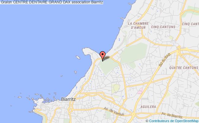 plan association Centre Dentaire Grand Dax Biarritz