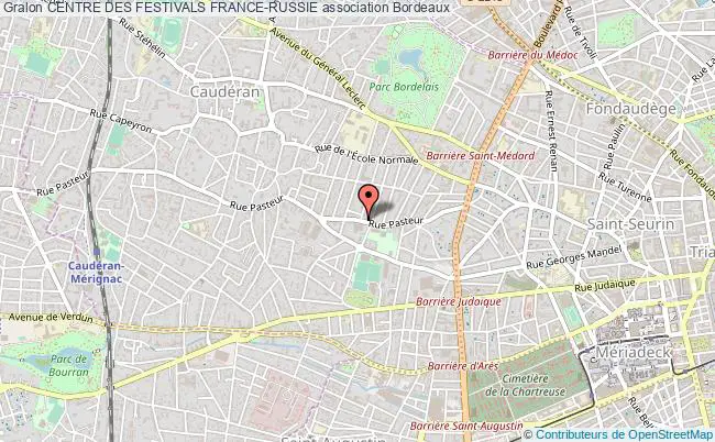 plan association Centre Des Festivals France-russie Bordeaux
