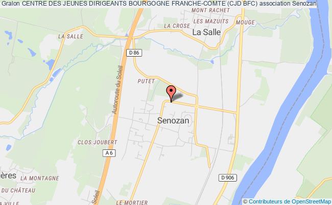 plan association Centre Des Jeunes Dirigeants Bourgogne Franche-comte (cjd Bfc) Senozan