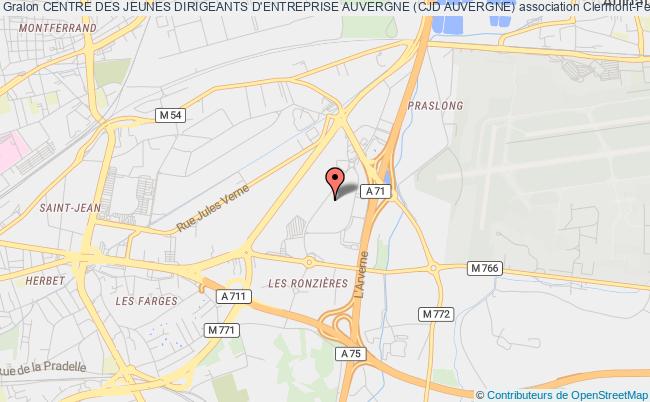 plan association Centre Des Jeunes Dirigeants D'entreprise Auvergne (cjd Auvergne) Clermont-Ferrand