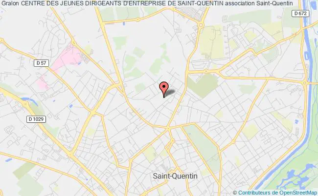 plan association Centre Des Jeunes Dirigeants D'entreprise De Saint-quentin Saint-Quentin