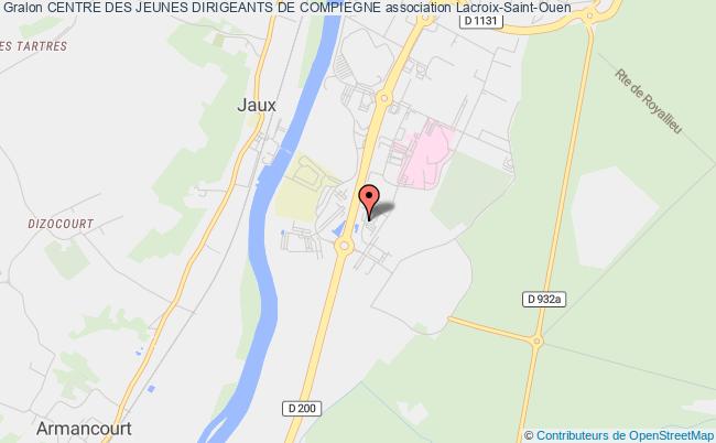 plan association Centre Des Jeunes Dirigeants De Compiegne Lacroix-Saint-Ouen