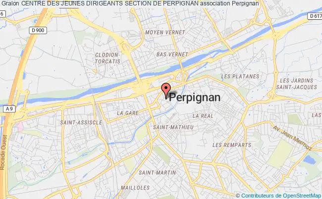 plan association Centre Des Jeunes Dirigeants Section De Perpignan Perpignan
