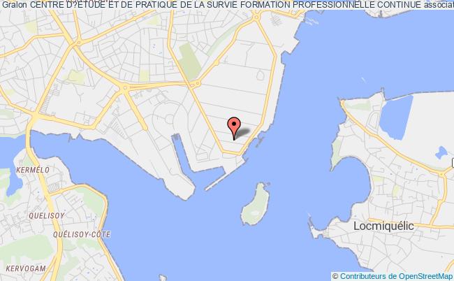 plan association Centre D?Étude Et De Pratique De La Survie Formation Professionnelle Continue Lorient