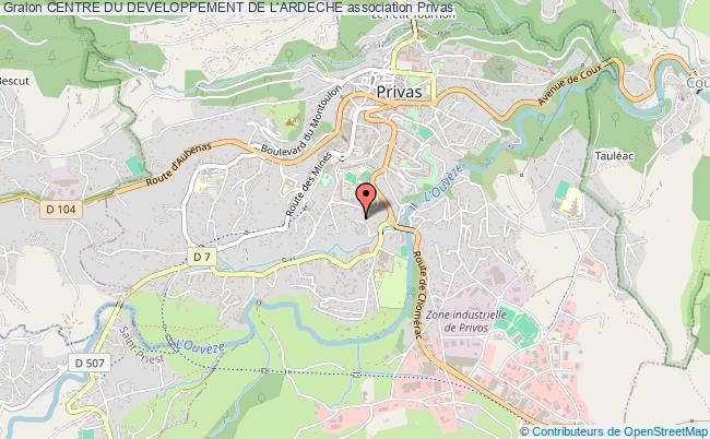 CENTRE DU DEVELOPPEMENT DE L'ARDECHE