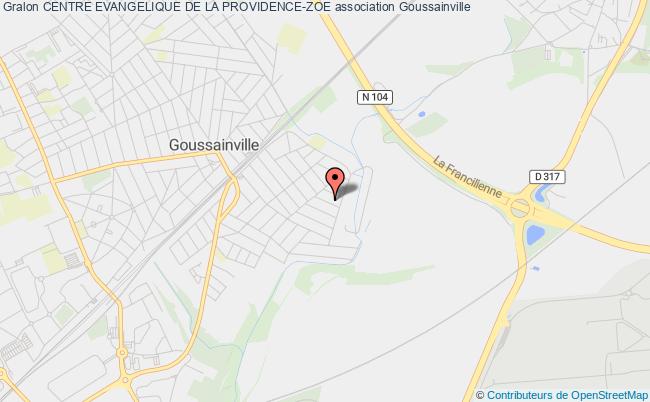 plan association Centre Evangelique De La Providence-zoe Goussainville