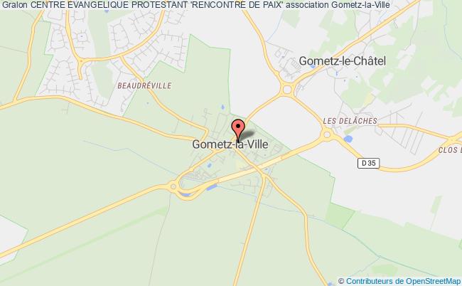 plan association Centre Evangelique Protestant 'rencontre De Paix' Gometz-la-Ville