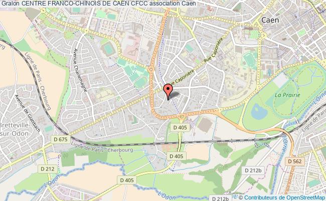 plan association Centre Franco-chinois De Caen Cfcc Caen